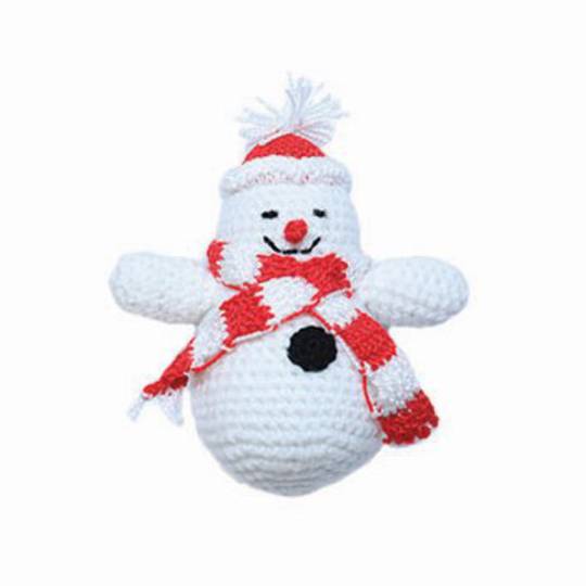 Small Crocheted Snowman